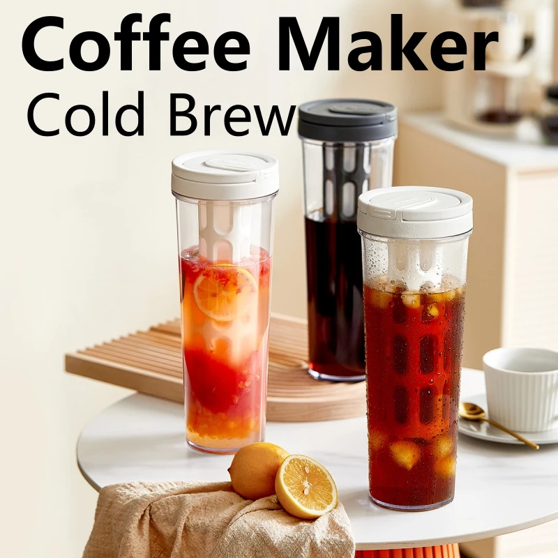 Cold Brew Bottle - 1l manual de fermentação fria cafeteira