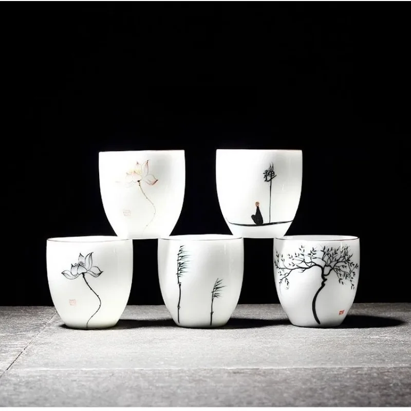 Tea Coffee Utensils - 1PC Caneca de Chá de Cerâmica