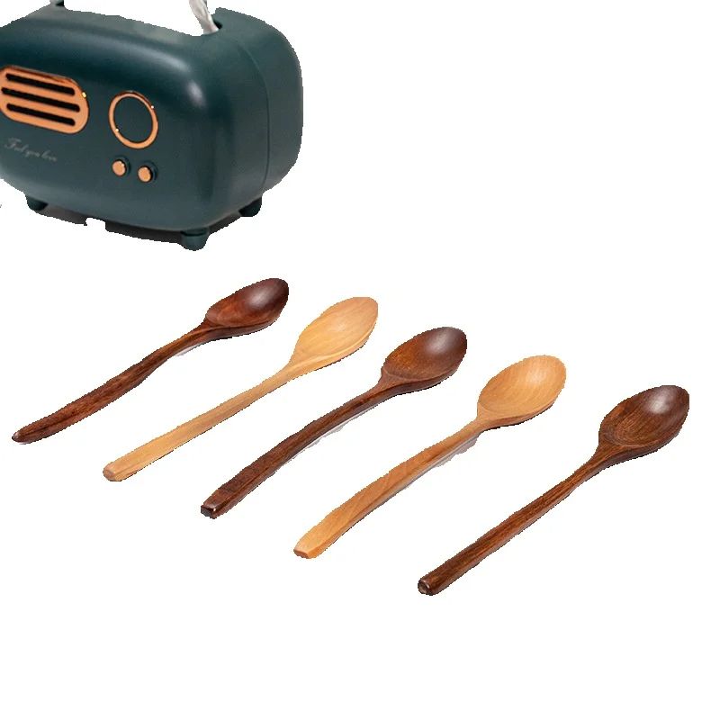 Tea Coffee Utensils - 1pc colher de madeira utensílios de