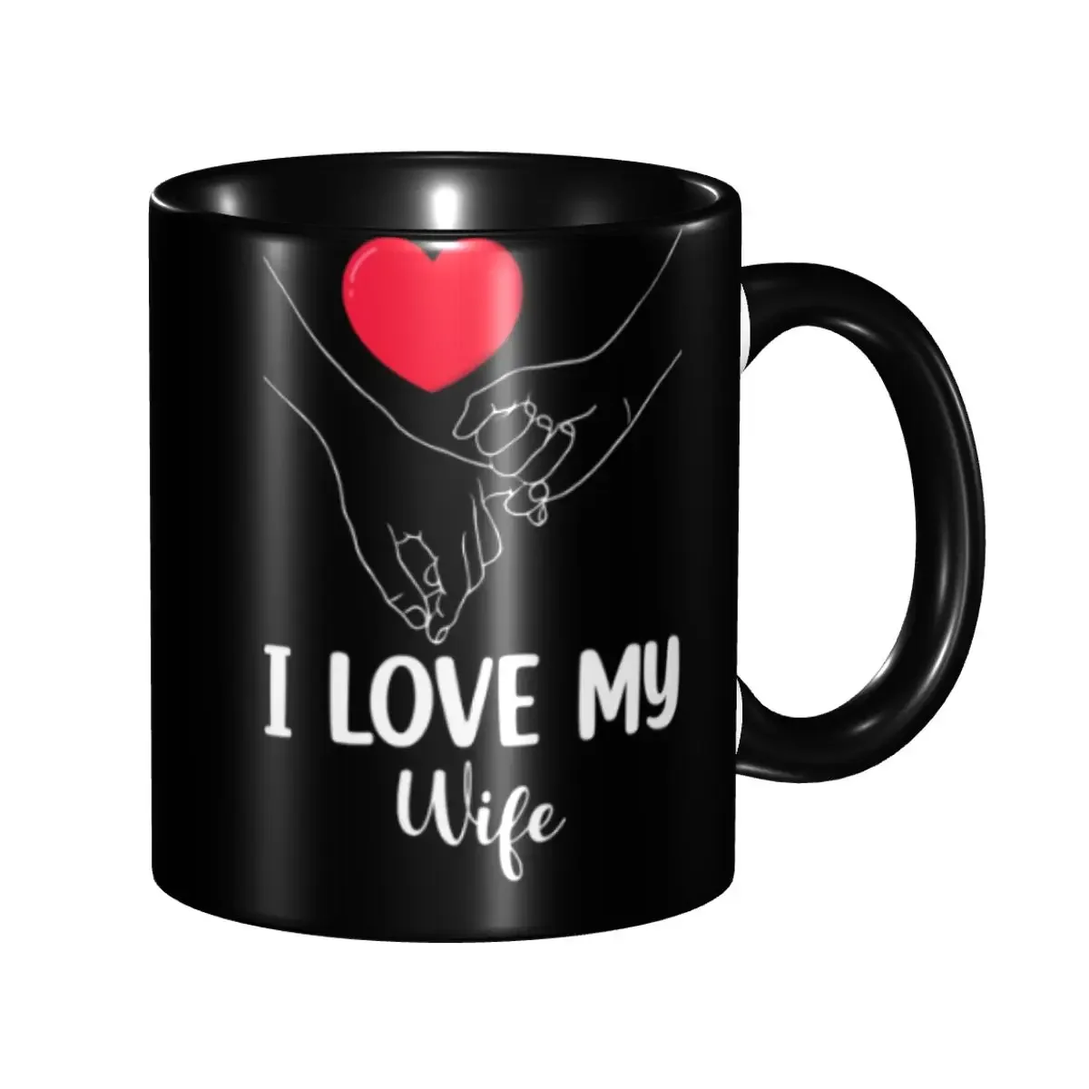 Coffee Tea Love - Caneca Personalizada Eu Amo Minha Esposa