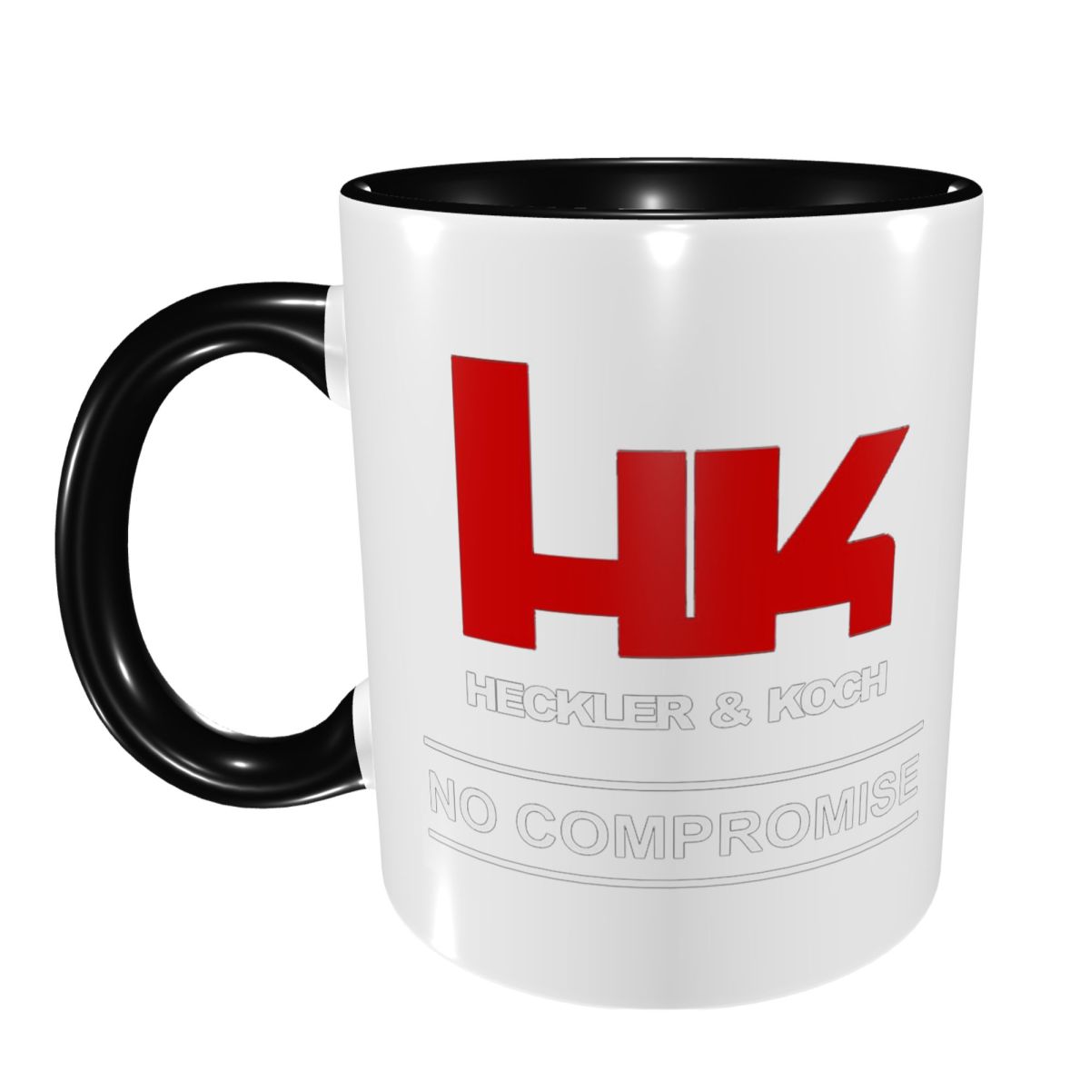 Coffee Tea Hk - Caneca de Cerâmica Engraçada Heckler Koch