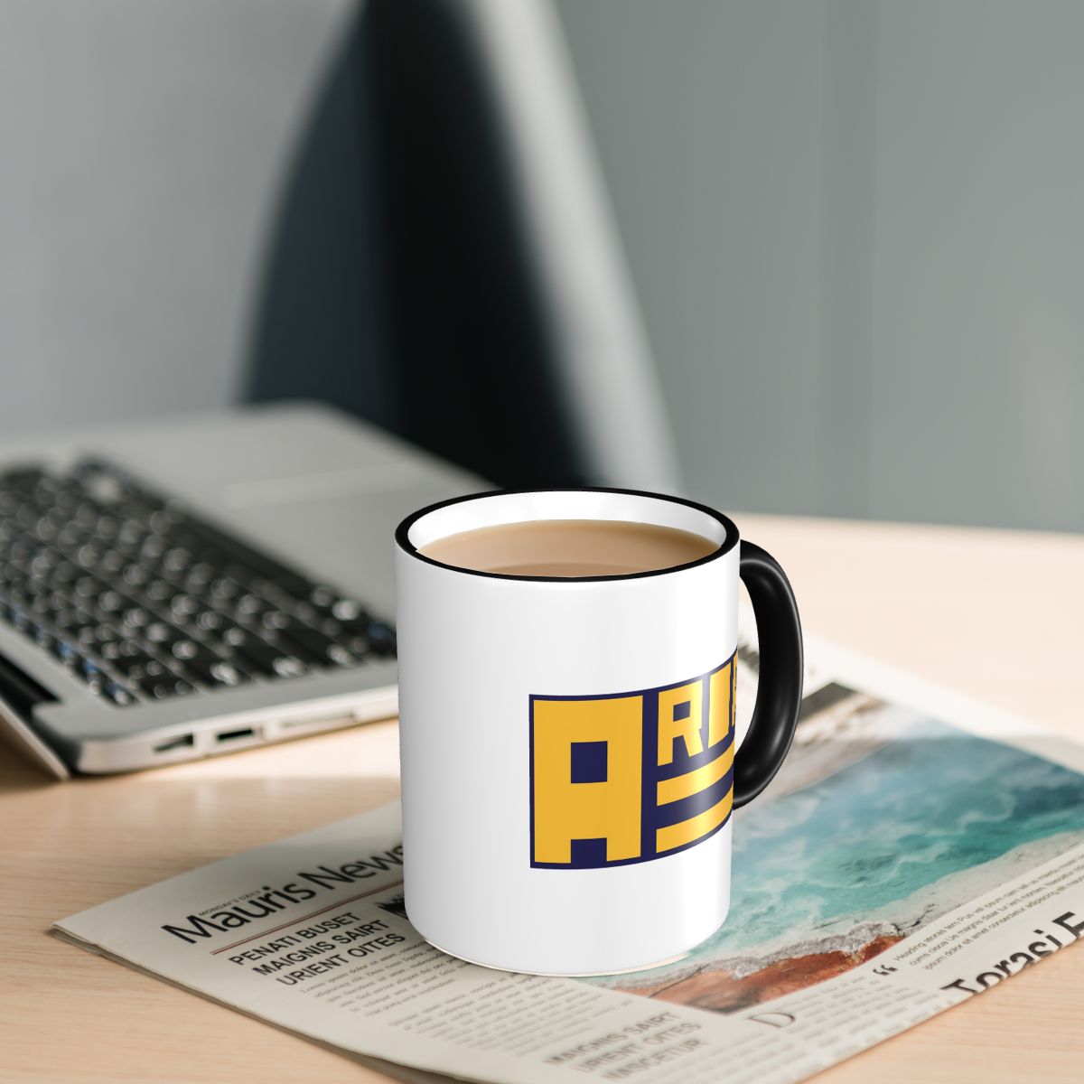 Série Aria - Caneca com Logoti - Coffee Tea And Company avaliação e preço