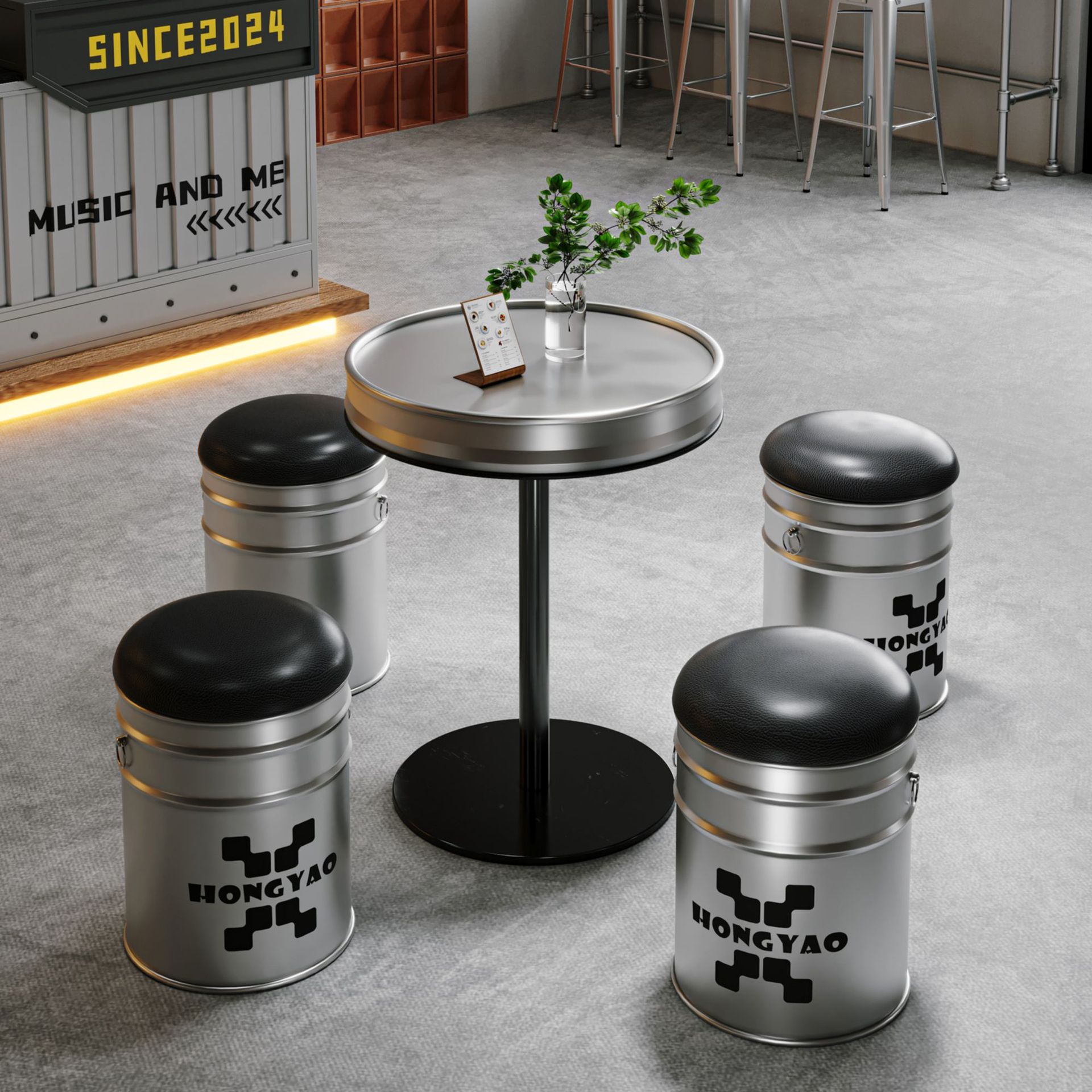 Conjunto de Mesa e Cadeiras Re - Coffee Tea Lounge avaliação e preço