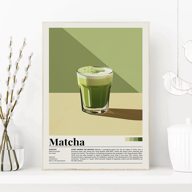 Cartazes de bebidas de café vi - Coffee Tea Poster avaliação e preço