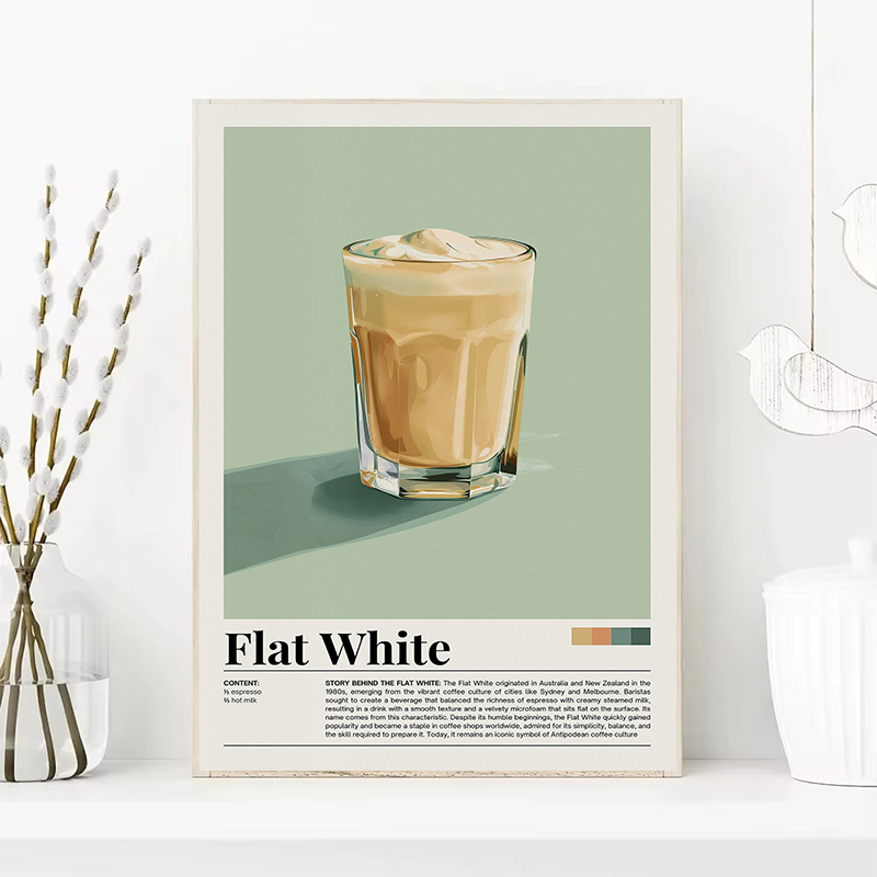 Cartazes de bebidas de café vi - Coffee Tea Poster avaliação e preço