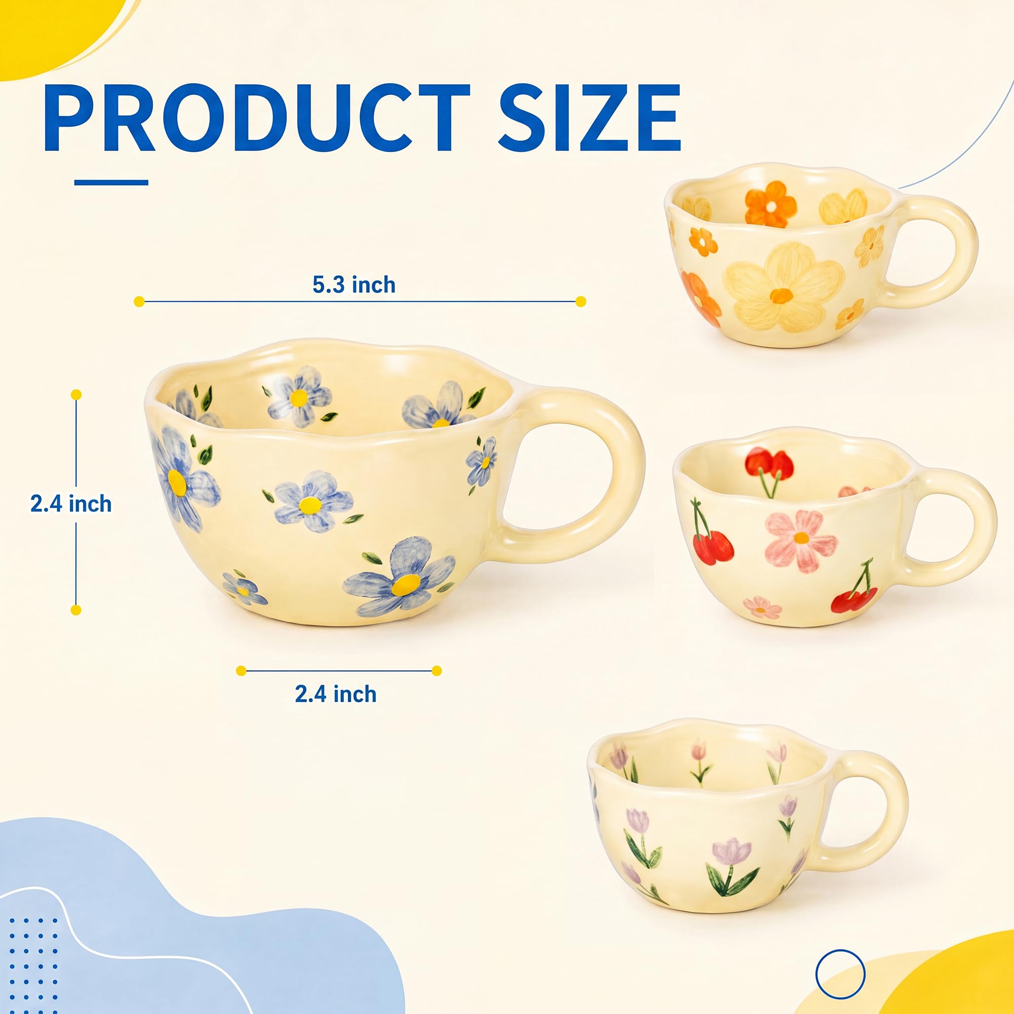 Conjunto de 4 Canecas de Café  - Coffee Tea Love avaliação e preço