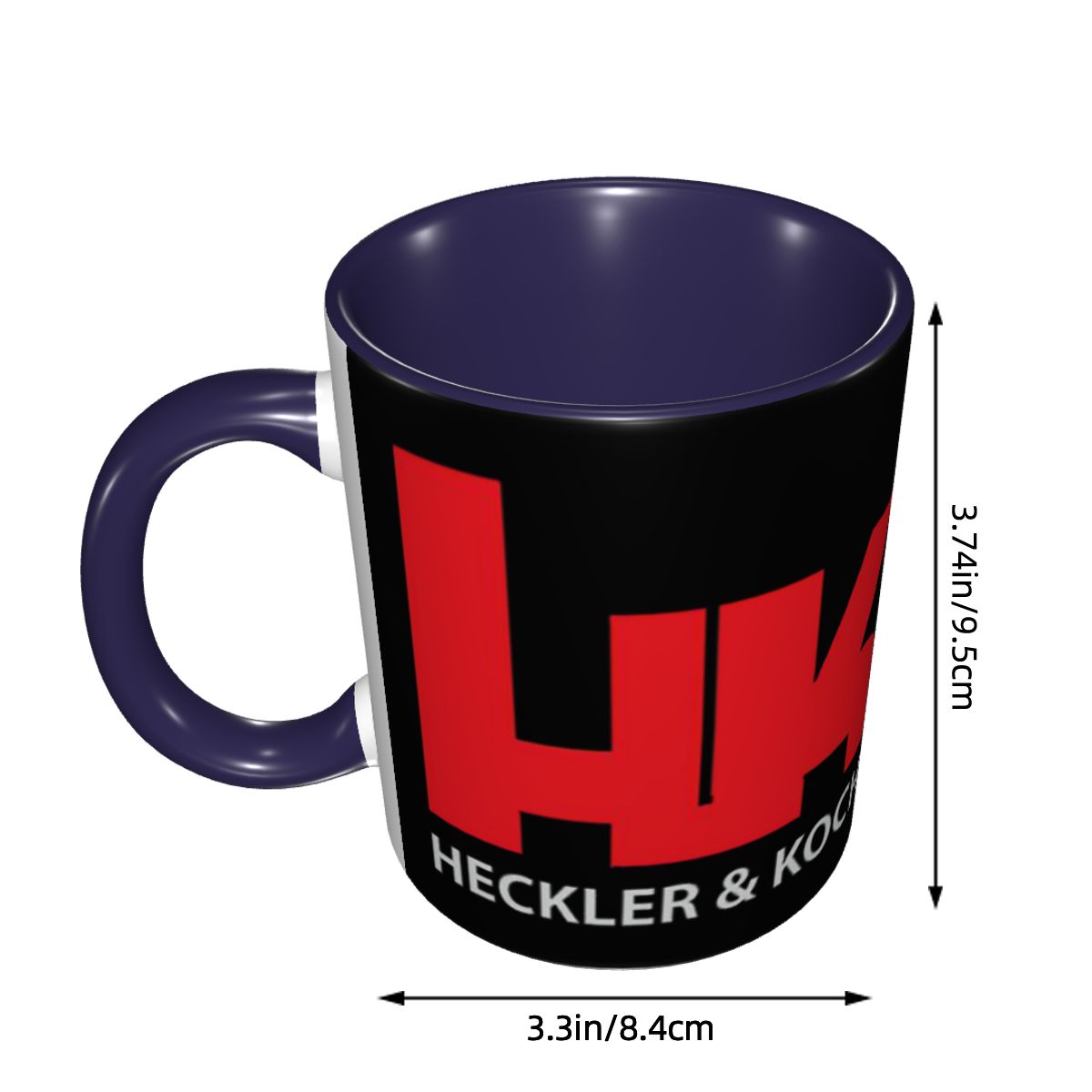 Caneca HK Heckler Koch Firearm - Coffee Tea Hk avaliação e preço