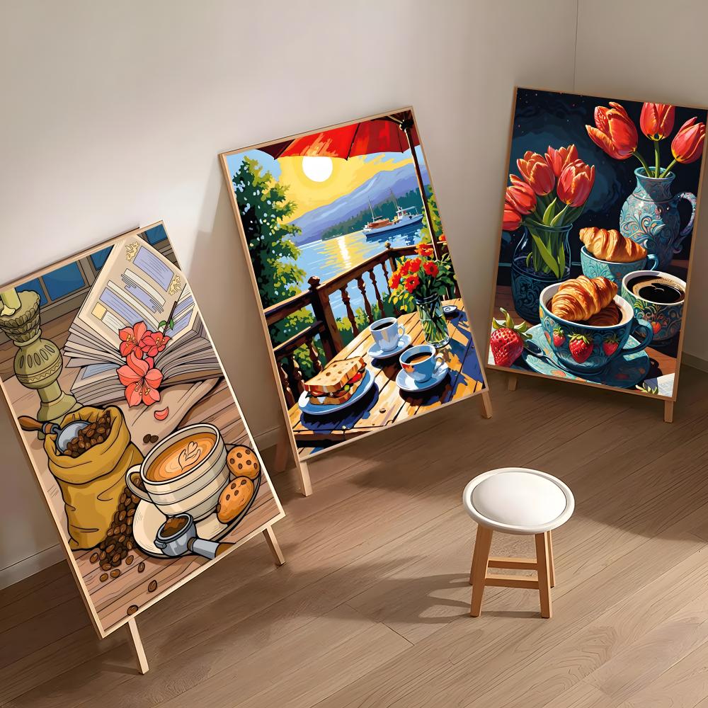 Pôster de Sala de Aula com Des - Coffee Tea Poster avaliação e preço