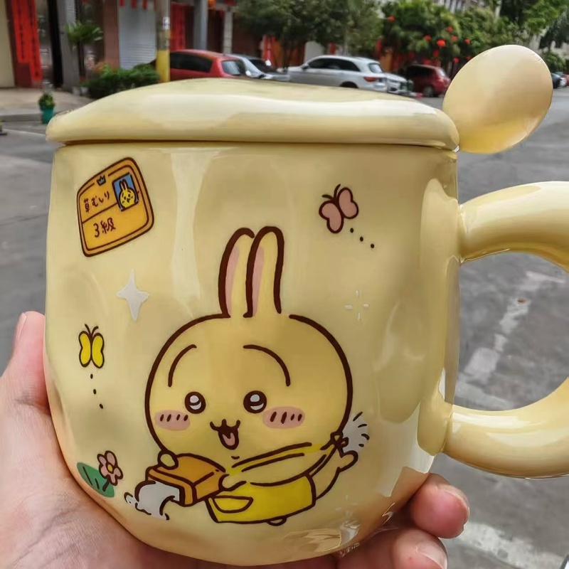 Caneca de Cerâmica Chiikawa Us - Coffee To Tea Meaning avaliação e preço