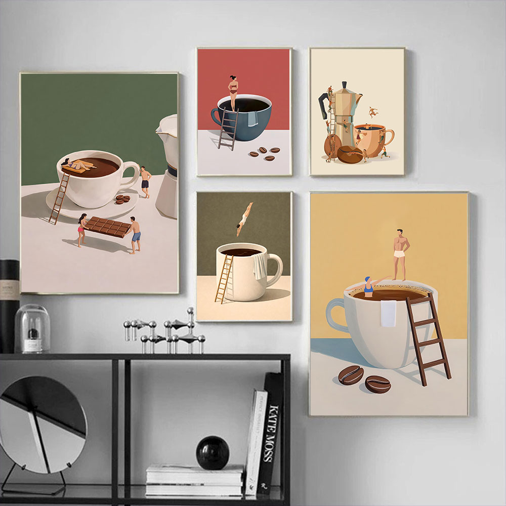 1 peça de Pôster sem moldura,  - Coffee Tea Poster avaliação e preço