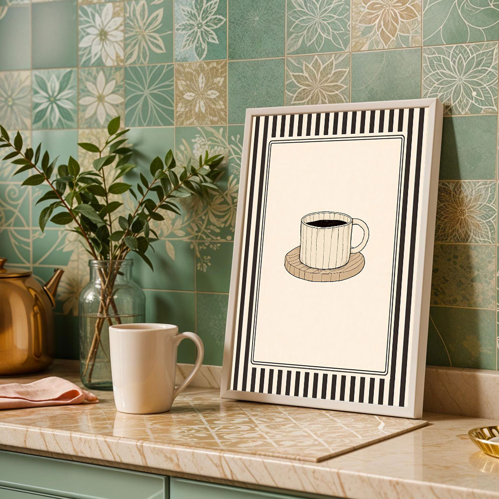 1 peça de Pôster sem moldura,  - Coffee Tea Poster avaliação e preço