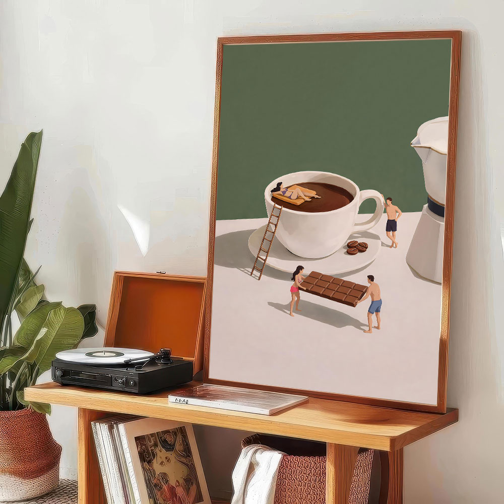 1 peça de Pôster sem moldura,  - Coffee Tea Poster avaliação e preço