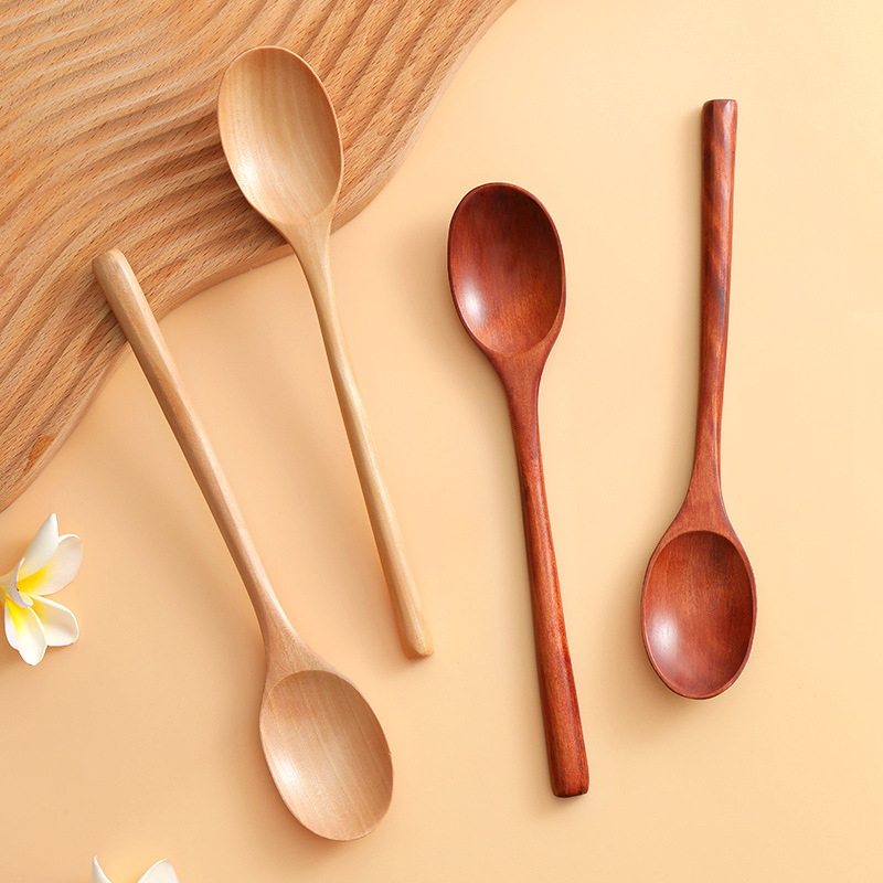 1pc colher de madeira utensíli - Tea Coffee Utensils avaliação e preço