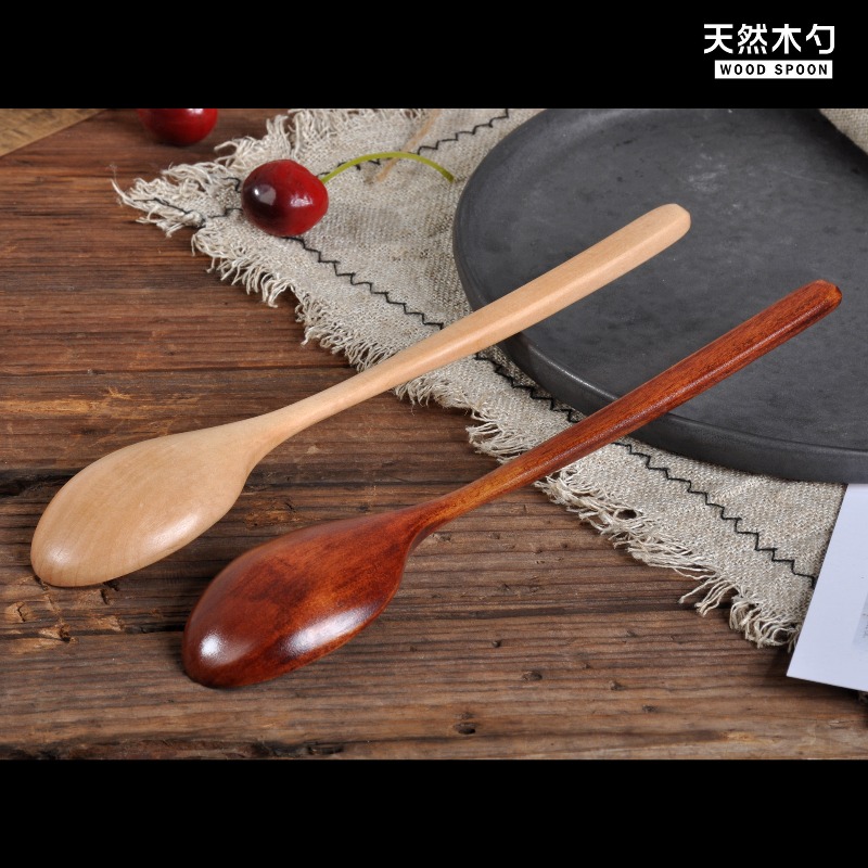 1pc colher de madeira utensíli - Tea Coffee Utensils avaliação e preço