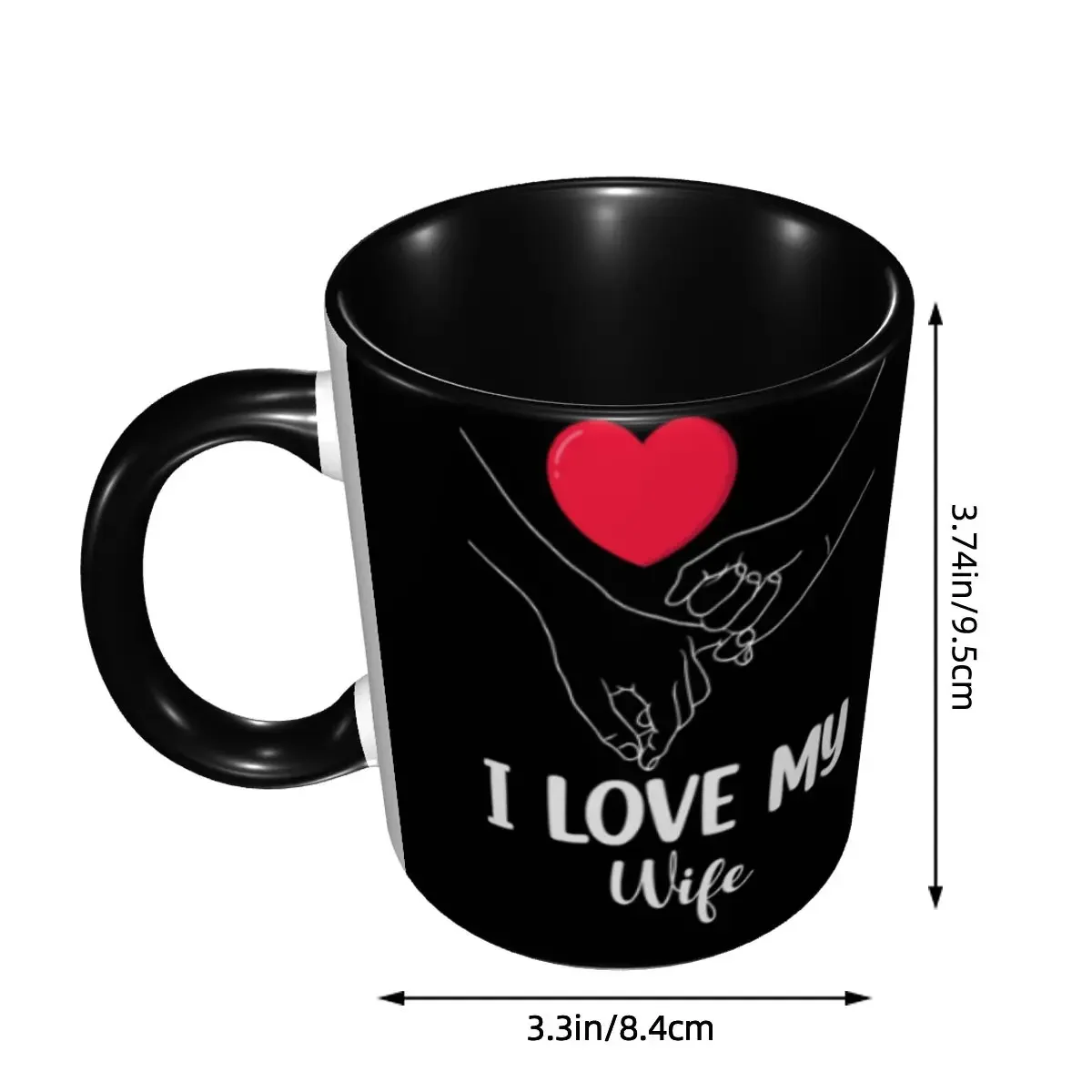 Caneca Personalizada Eu Amo Mi - Coffee Tea Love avaliação e preço