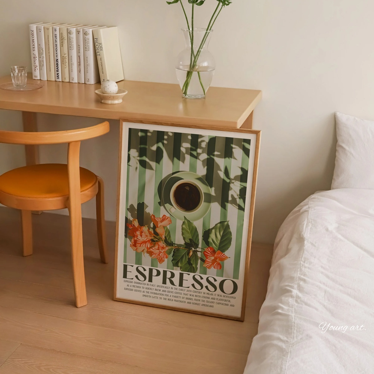 Pôster de Impressão em Tela de - Coffee Tea Poster avaliação e preço