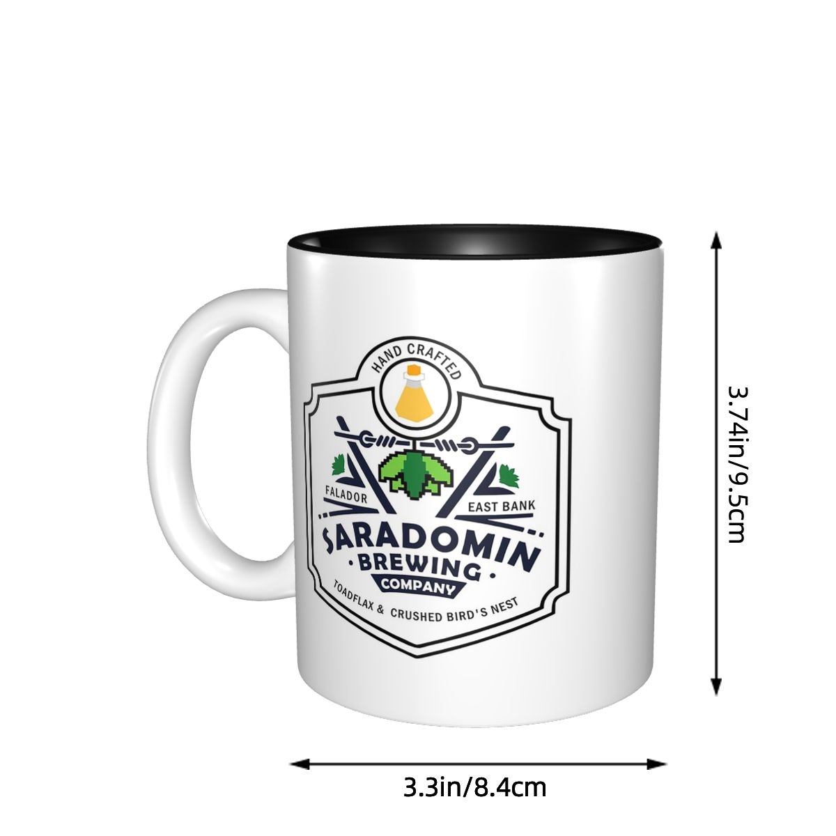 Caneca Engraçada de Cerâmica S - Coffee Tea And Company avaliação e preço