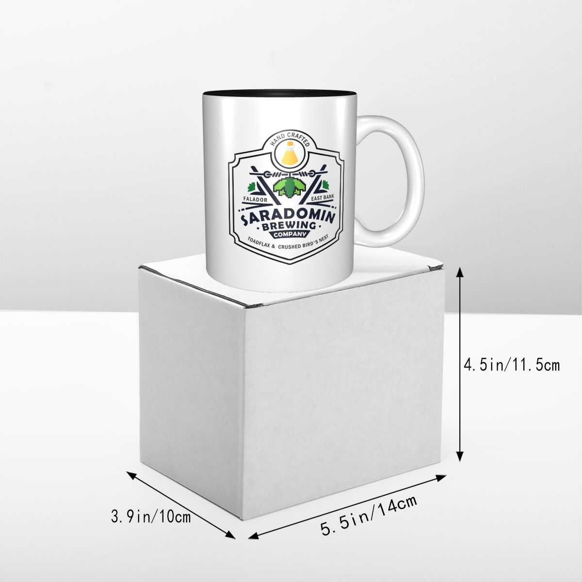 Caneca Engraçada de Cerâmica S - Coffee Tea And Company avaliação e preço