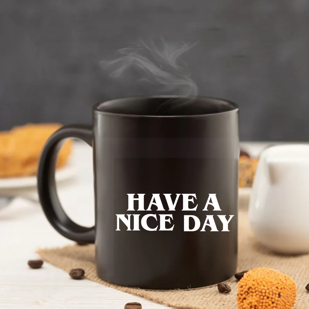 tem um bom dia 11oz caneca eng - Coffee Tea And Company avaliação e preço