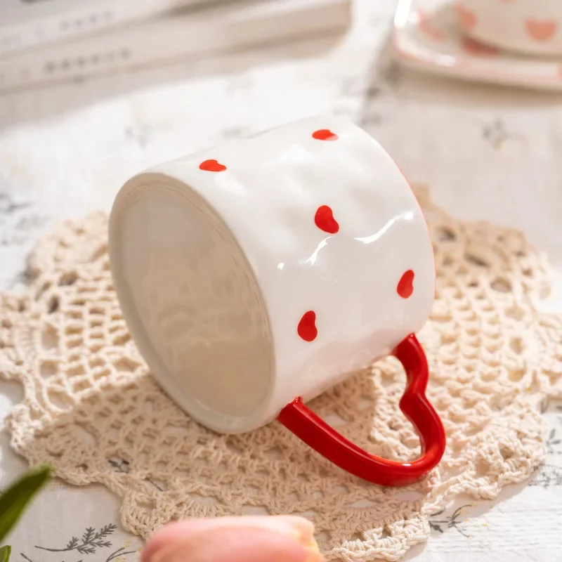 Caneca cerâmica pintada à mão  - Coffee Tea Love avaliação e preço