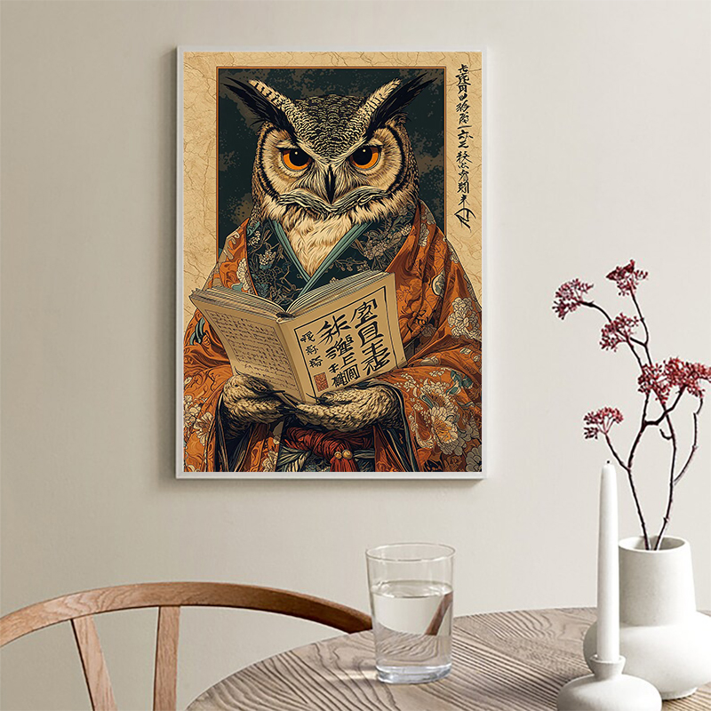 Retro japonês sapo bebida café - Coffee Tea Poster avaliação e preço