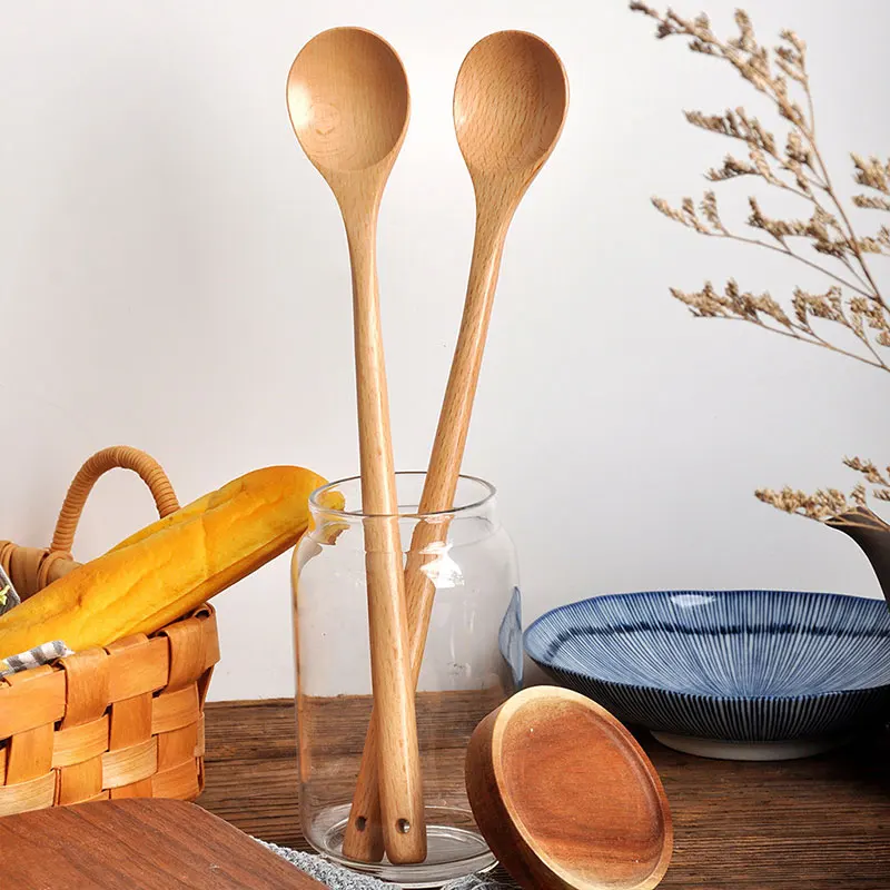 1 Colher de Madeira para Mesa, - Tea Coffee Utensils avaliação e preço