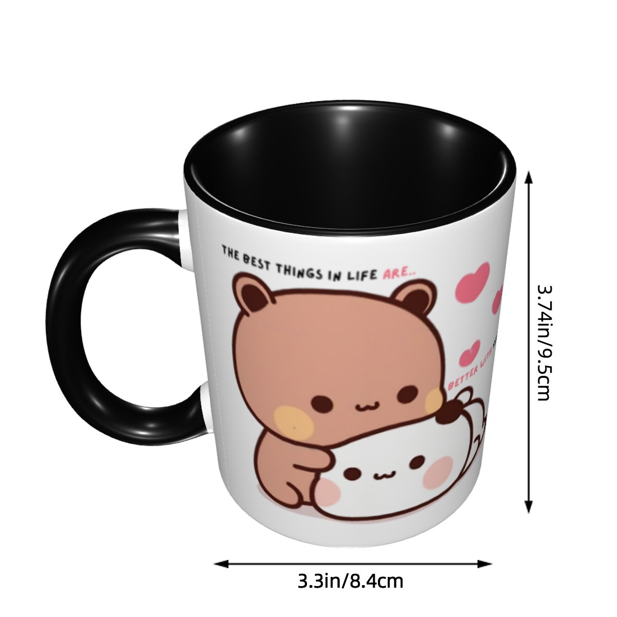Caneca Personalizada Panda Bea - Coffee Tea Love avaliação e preço