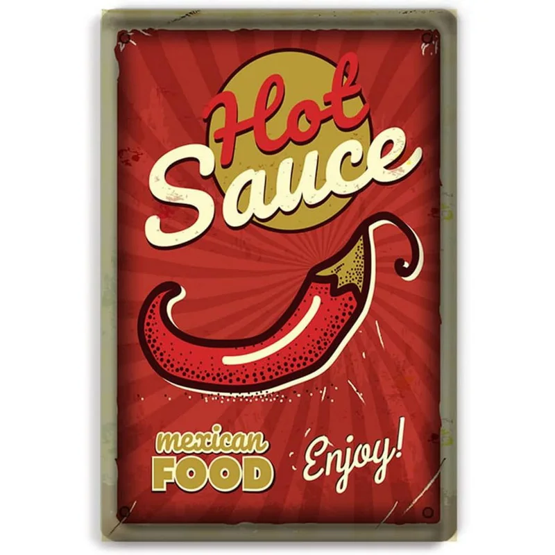 Metal Tin Signs Wall Decor par - Coffee Tea Poster avaliação e preço