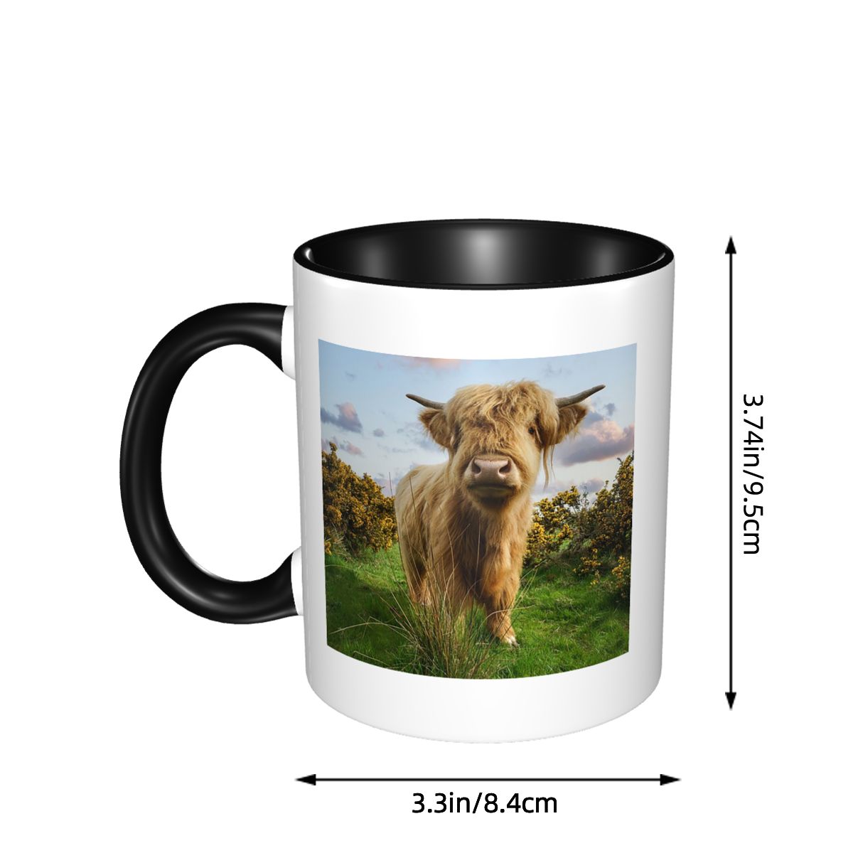 Caneca Engraçada de Cerâmica c - Young Tea Coffee avaliação e preço