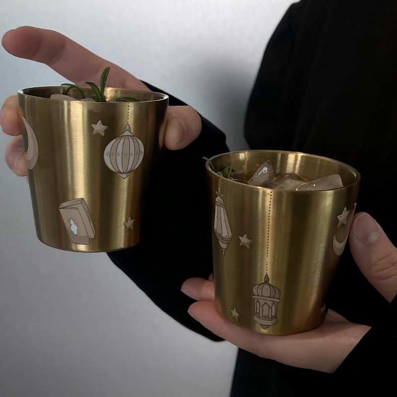 Copo de Chá em Aço Inoxidável  - Tea Coffee Utensils avaliação e preço