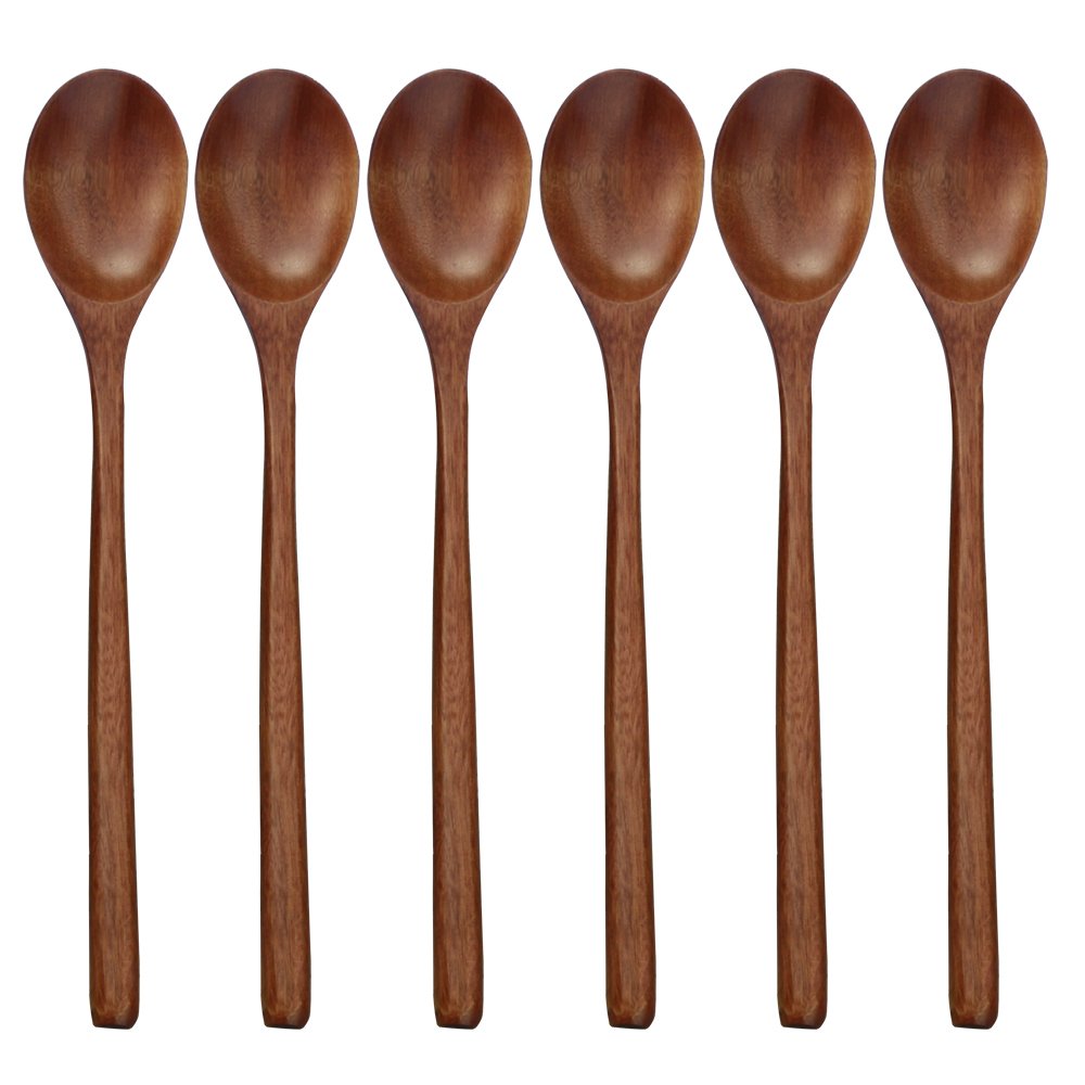 Colher de madeira para cozinha - Tea Coffee Utensils avaliação e preço