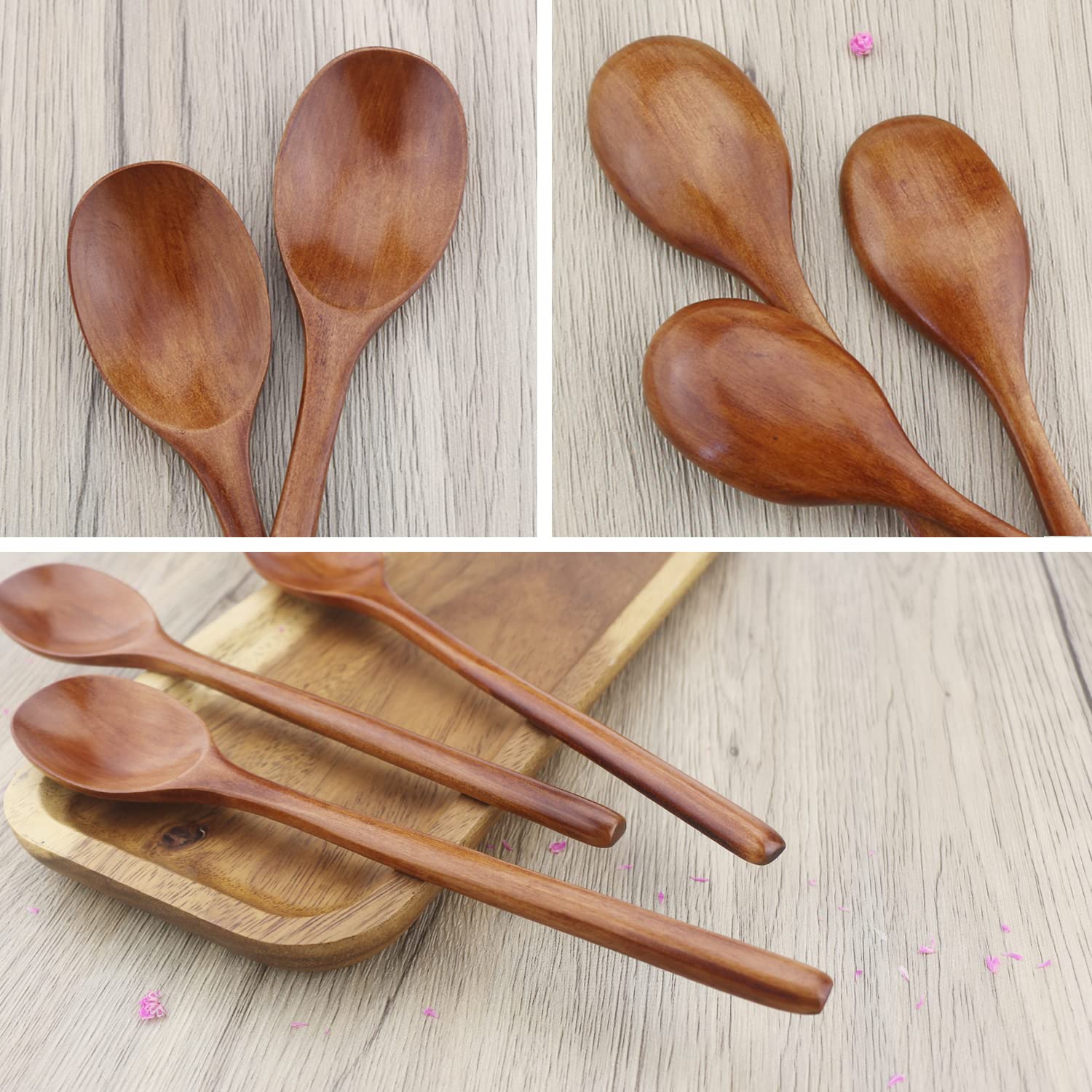 Colher de madeira para cozinha - Tea Coffee Utensils avaliação e preço