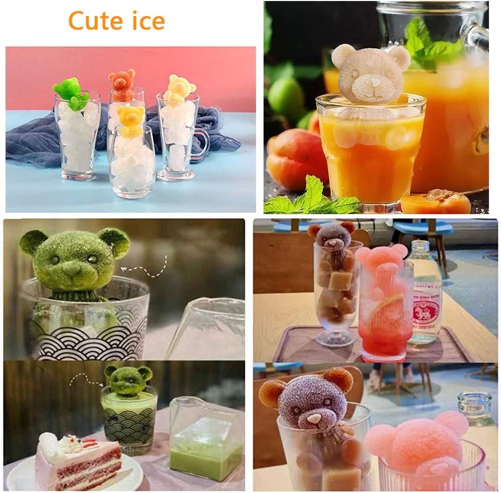 Moldes de Gelo em Forma de Urs - Coffee Tea Love avaliação e preço