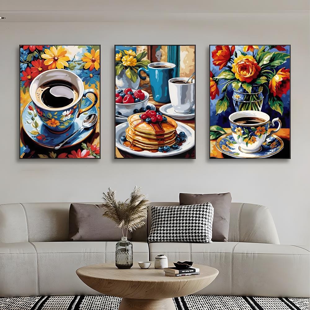 Pôster de alta definição com e - Coffee Tea Poster avaliação e preço