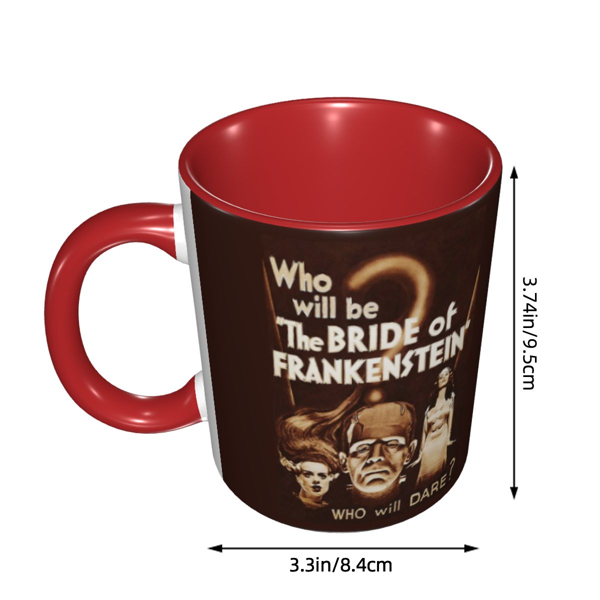 Caneca de cerâmica engraçada c - Coffee Tea Poster avaliação e preço