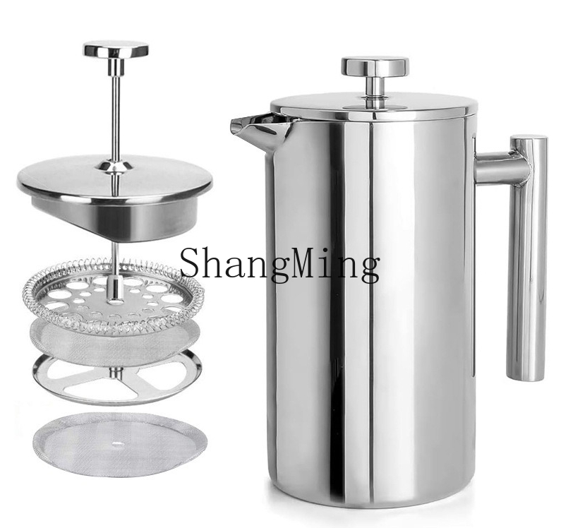 Cafeteira francesa de aço inox - Tea Coffee Utensils avaliação e preço