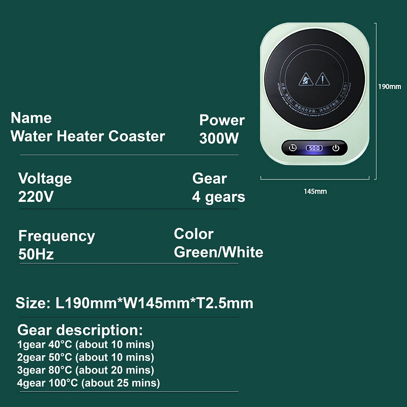 Aquecedor Elétrico de Copos 30 - Coffee Tea Water Heater avaliação e preço