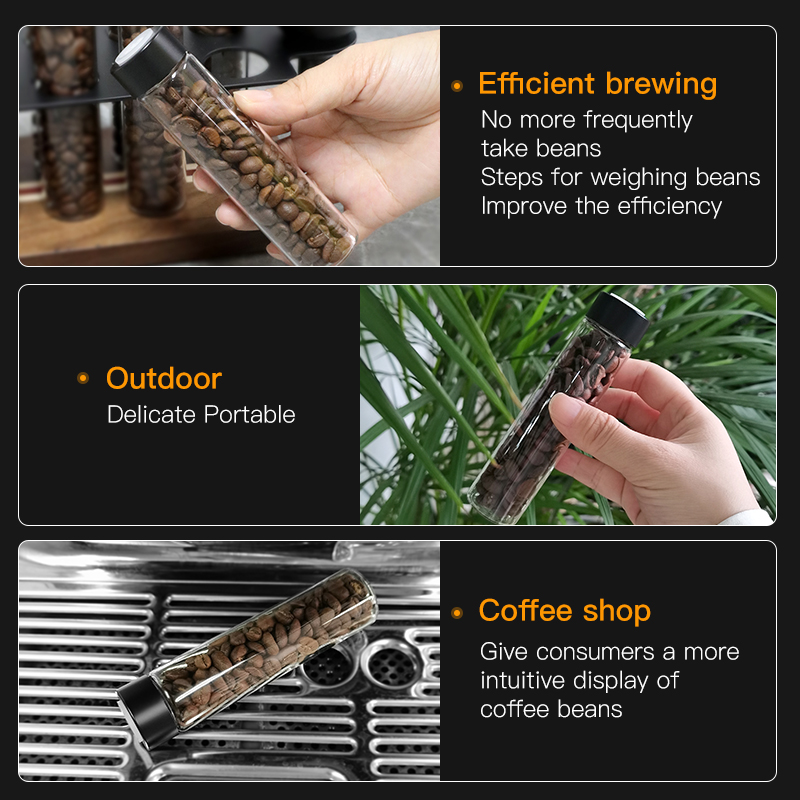 Alikisscafe tubo de armazename - Coffee Tea Display avaliação e preço