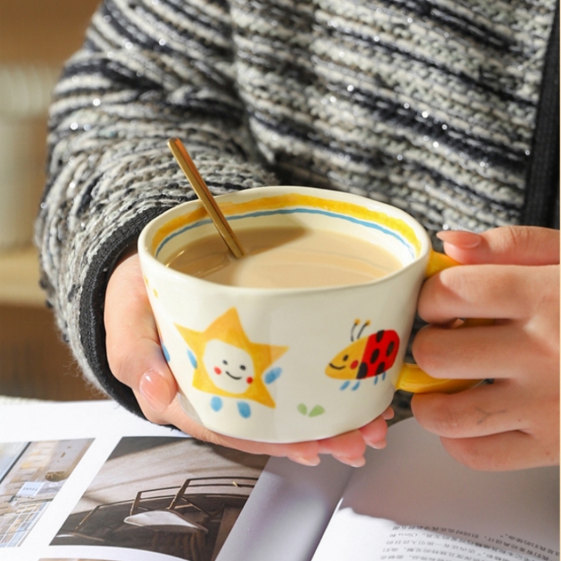 Caneca de cerâmica adorável pi - Coffee Tea Love avaliação e preço
