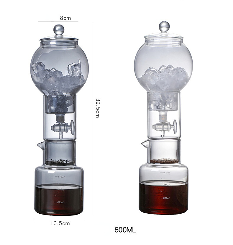 Cold Brew Coffee Pot Set com F - Cold Brew Jar avaliação e preço