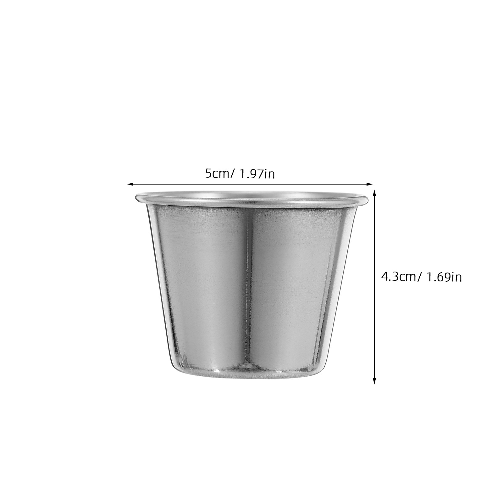Conjunto de 12 Copos de Aço In - Juice Tea Coffee avaliação e preço