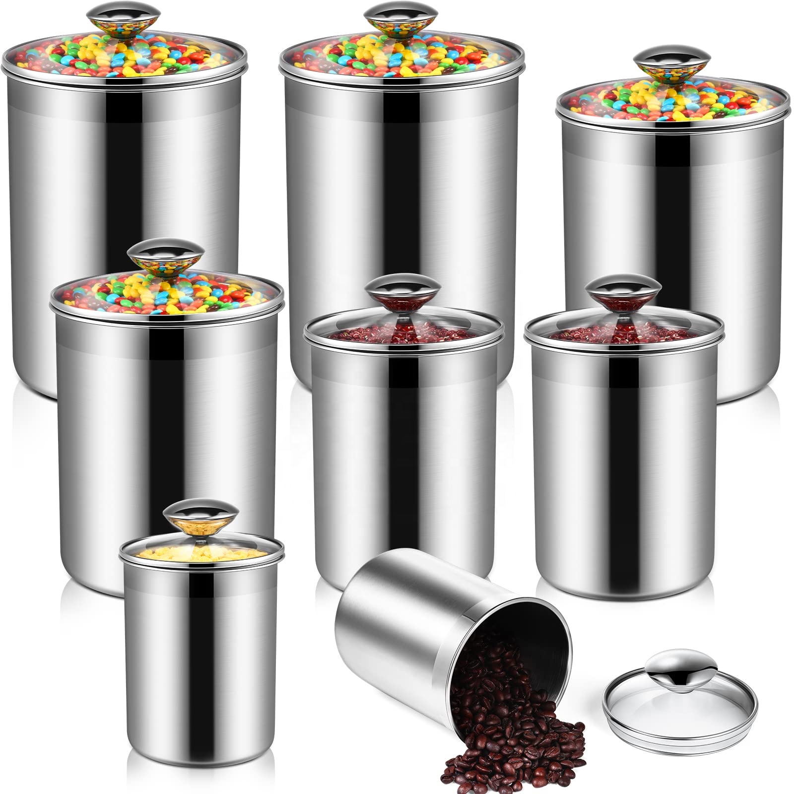 Recipientes de armazenamento d - Coffee And Tea Glass avaliação e preço