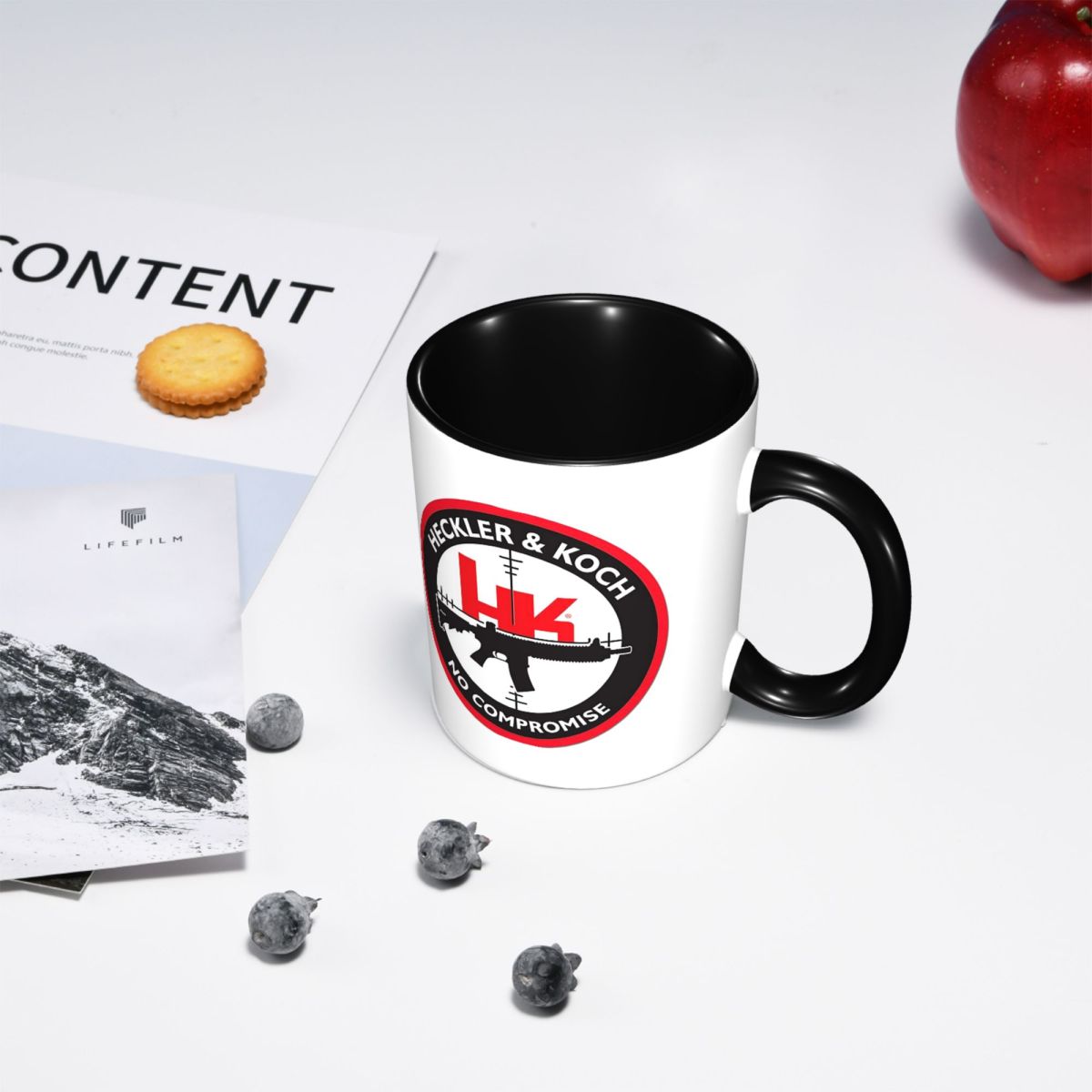 Caneca com logotipo Heckler Ko - Coffee Tea Hk avaliação e preço