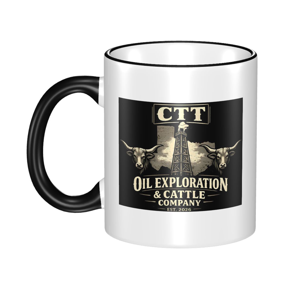 Caneca CTT Oil Exploration And - Coffee Tea And Company avaliação e preço