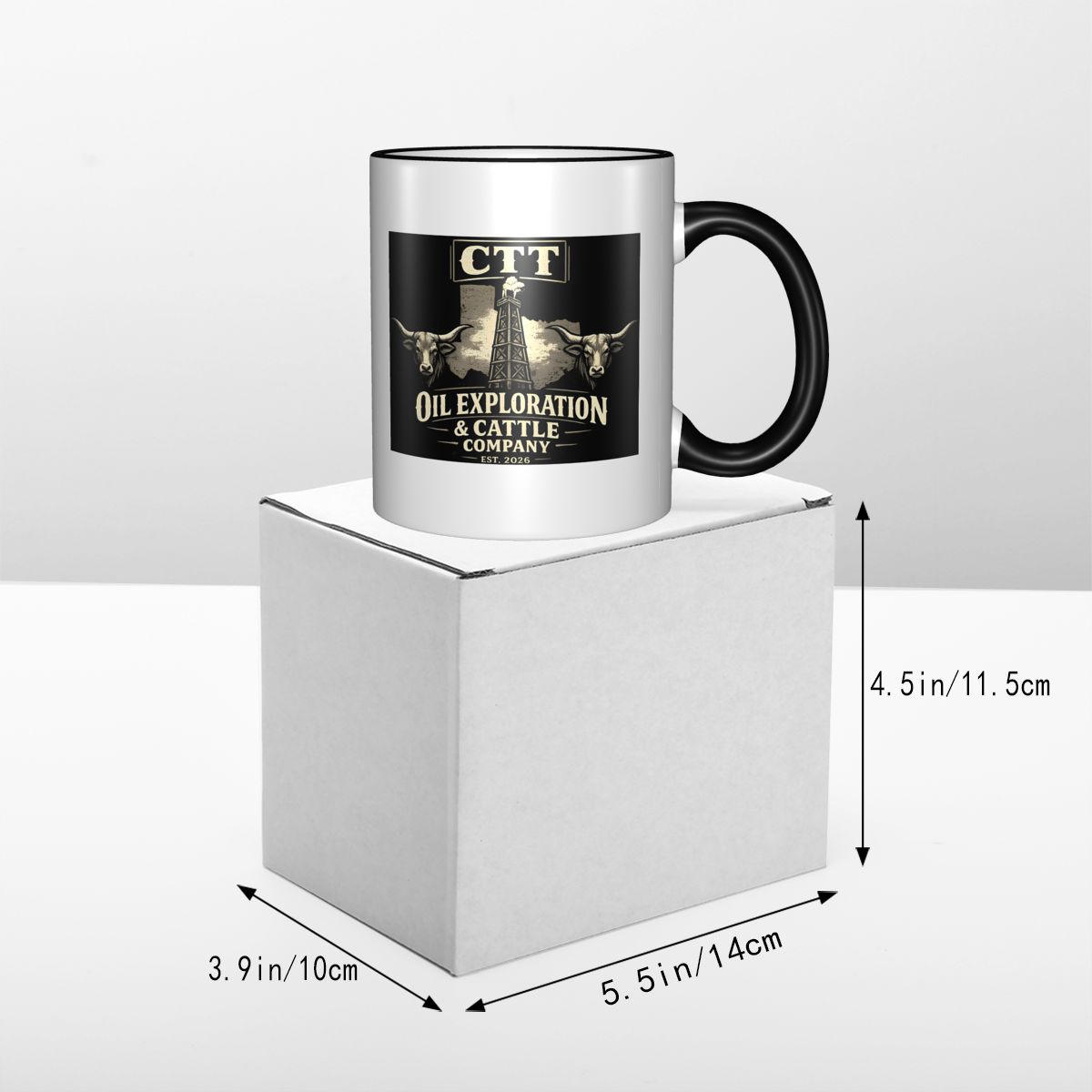 Caneca CTT Oil Exploration And - Coffee Tea And Company avaliação e preço