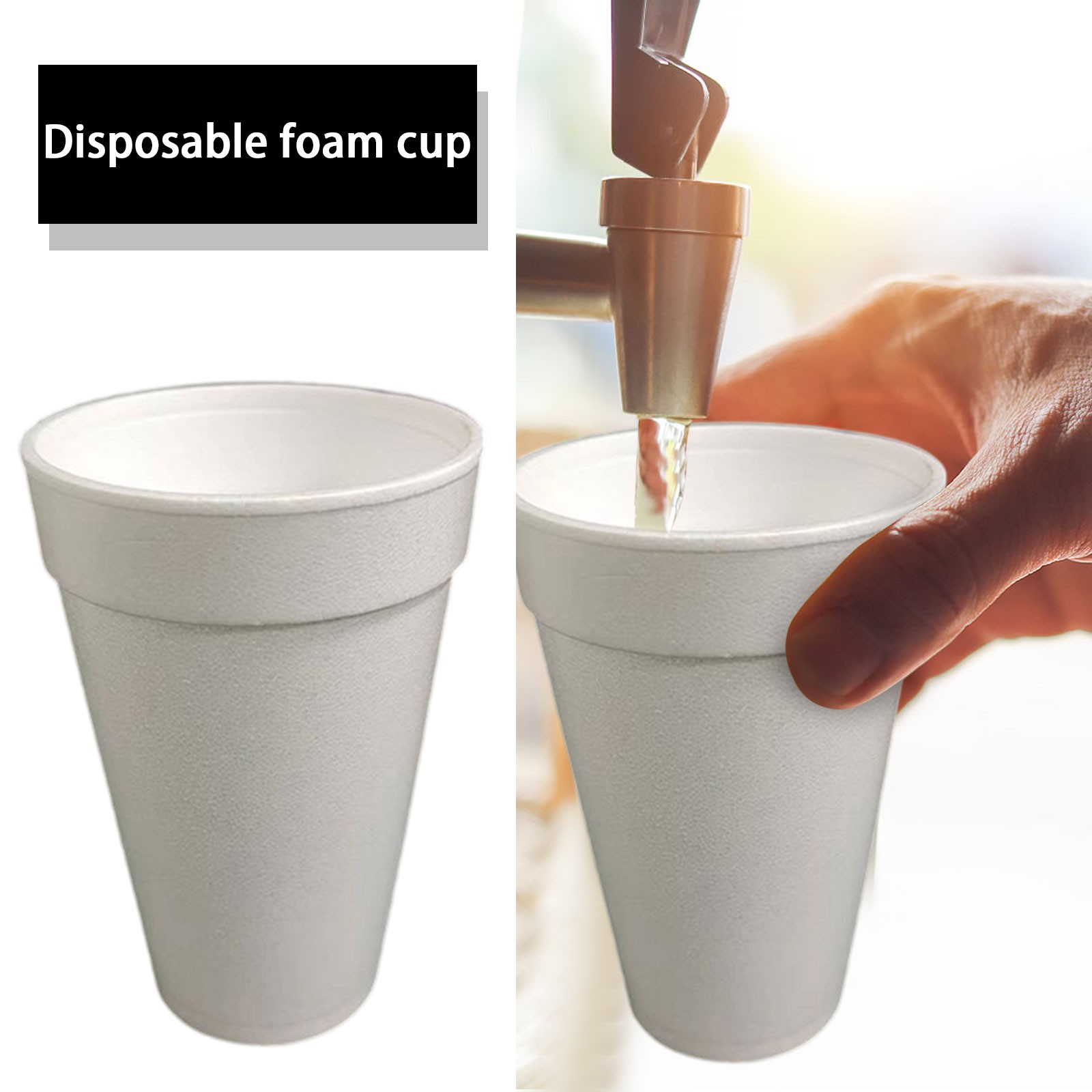 Copo de papel descartável bran - Coffee Tea And Company avaliação e preço